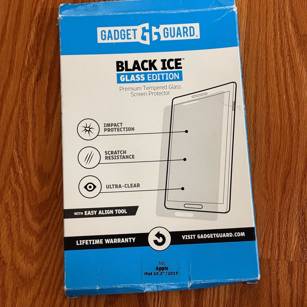 Black Ice Glass Edition Screen Protector for iPad